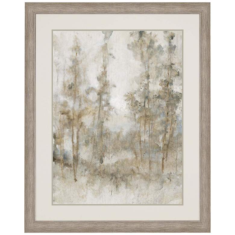 Image 1 Thicket of Trees I 43"H Rectangular Giclee Framed Wall Art