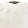 2_Thielo Matte White Ceramic 7 " Wide Decorative Vase more views