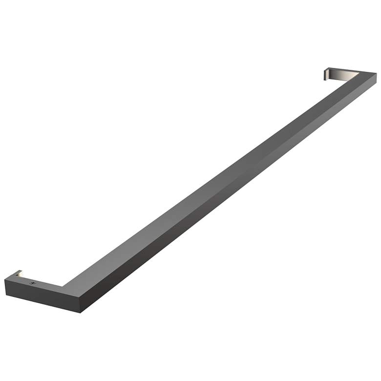 Image 1 Thin-Line 36 inch Wide Satin Black LED Wall Bar