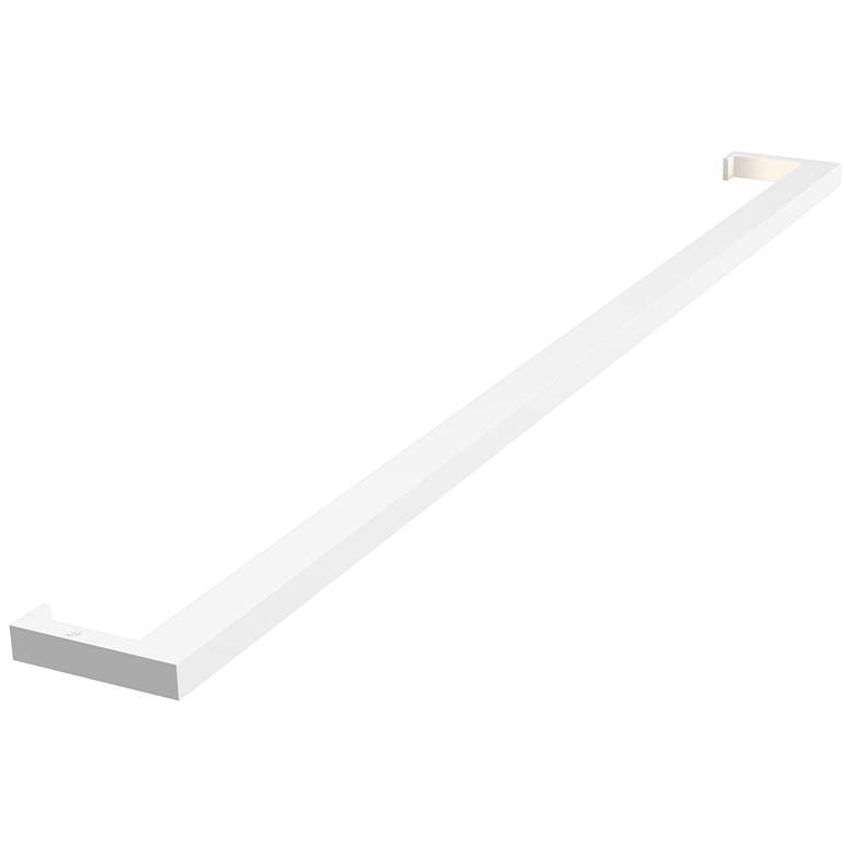 Image 1 Thin-Line 36" Wide Satin White LED Wall Bar