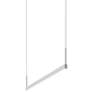 Thin-Line&#8482; 36" Wide Satin White One-Sided LED Pendant