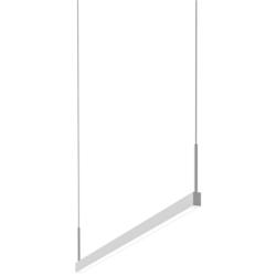 Thin-Line&#8482; 36&quot; Wide Satin White One-Sided LED Pendant