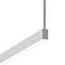 Thin-Line&#8482; 36" Wide Satin White One-Sided LED Pendant