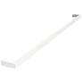 Thin-Line 48" Wide 2-Light Satin White LED Wall Bar