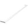 Thin-Line 48" Wide Satin White LED Wall Bar