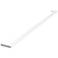 Thin-Line 48" Wide Satin White LED Wall Bar