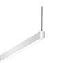 Thin-Line 72" Wide Aluminum Two-Side LED Modern Kitchen Island Pendant