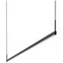2_Thin-Line 72" Wide Satin Black LED Linear Pendant Light