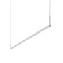 Thin.Line 72" Wide Satin White Two-Sided 3500K LED Pendant in scene