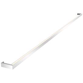 Image1 of Thin-Line 96" Wide 2-Light Bright Satin Aluminum LED Wall Bar