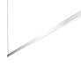 2_Thin-Line 96" Wide Bright Satin Aluminum LED Pendant Light more views