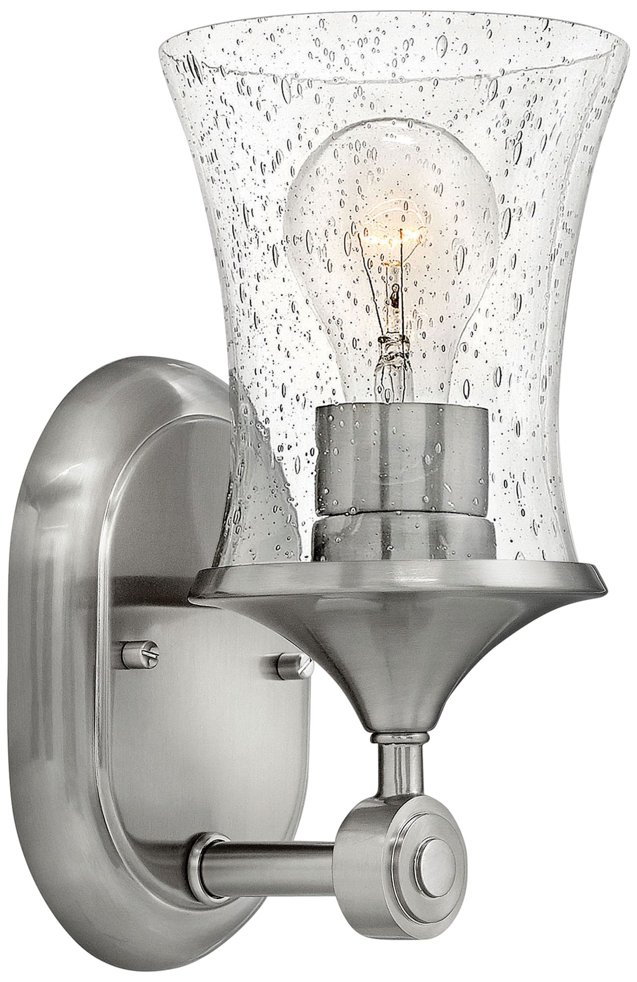 seedy glass wall sconce