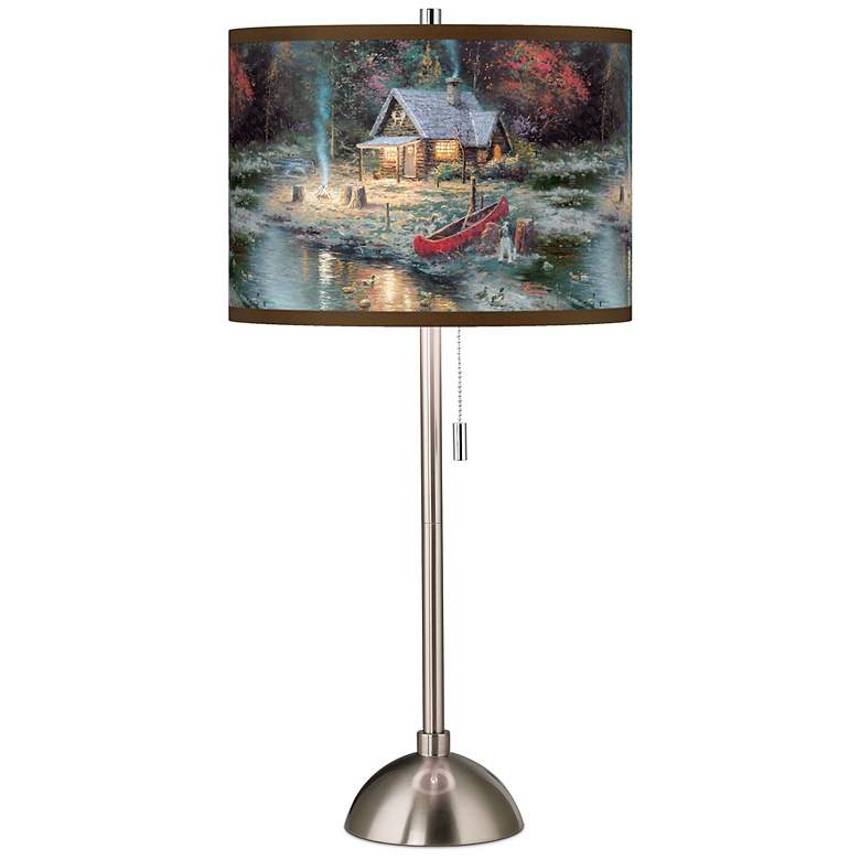 Image 1 Thomas Kinkade The End Of A Perfect Day II Table Lamp