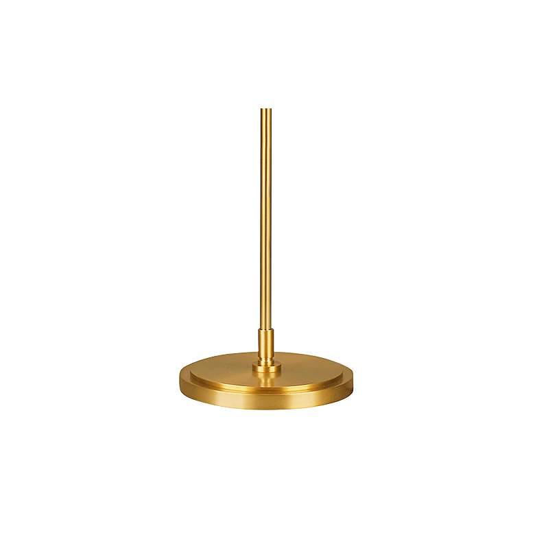 Image 4 Thomas O'Brien Beckham 65 1/2" Burnished Brass LED Floor Lamp more views