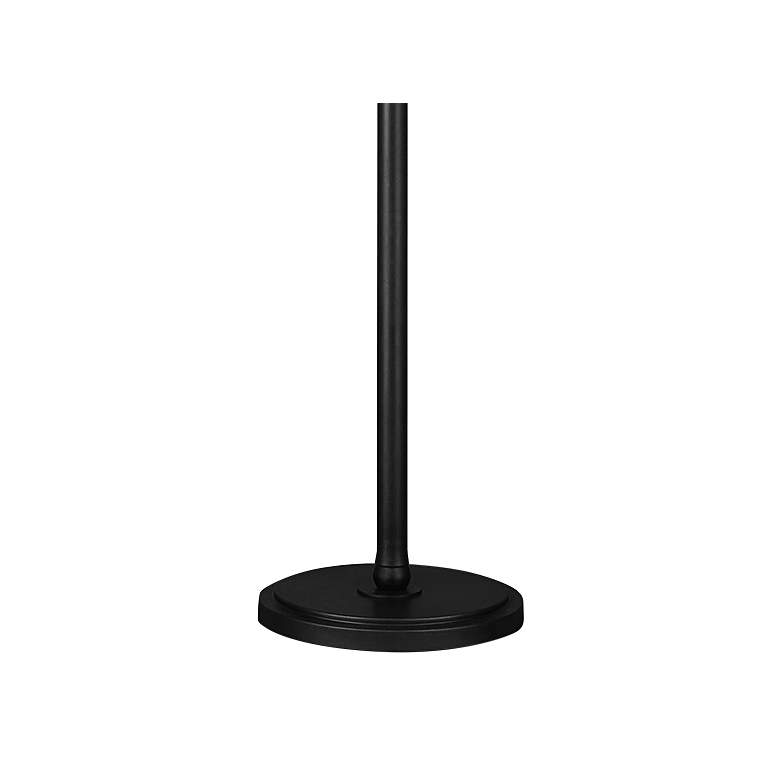 Image 4 Thomas O'Brien Capri 64 1/4" Aged Iron 2-Light LED Floor Lamp more views