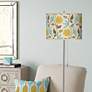 Thumbnail1 of Thomas Paul Dahlia Brushed Nickel Pull Chain Floor Lamp