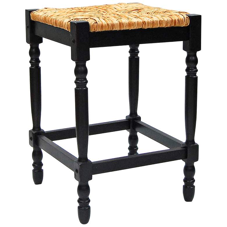 Image 1 Thomasville 23 3/4 inch Antique Black Counter Stool