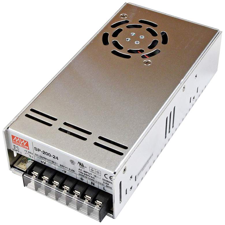 Image 1 Thompson 4" Wide 24VDC 200W Electronic LED Power Supply