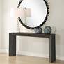 3_Thoreau 61.8" Wide Rich Ebony Console Table more views