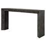 4_Thoreau 61.8" Wide Rich Ebony Console Table more views