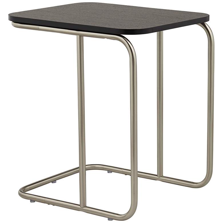 Image 5 Thornburg 20" Wide Cantilever Modern End Table more views