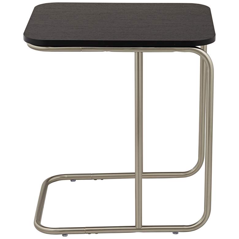 Image 6 Thornburg 20" Wide Cantilever Modern End Table more views