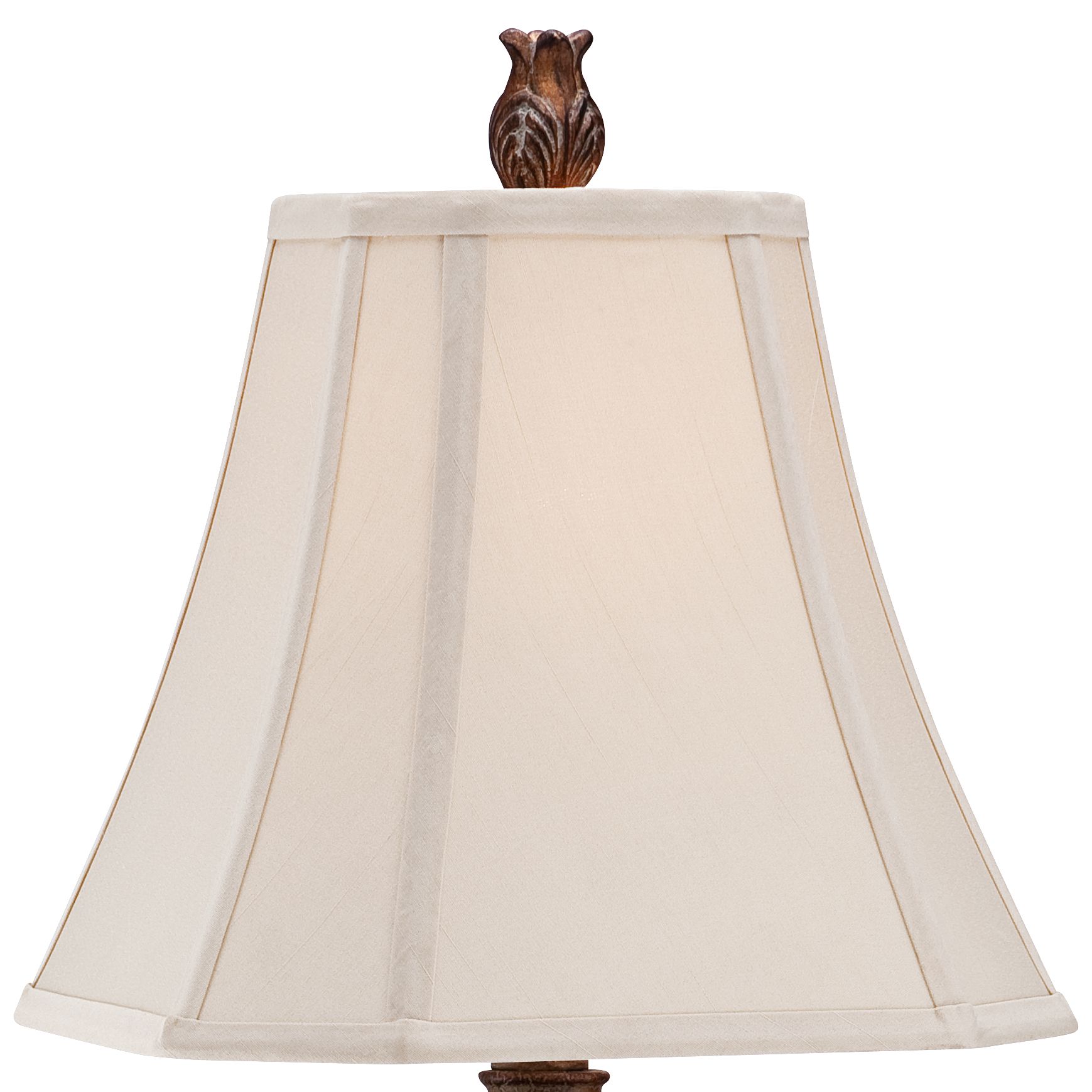 Thornewood Brown Traditional Console Table Lamp 2M344 Lamps Plus