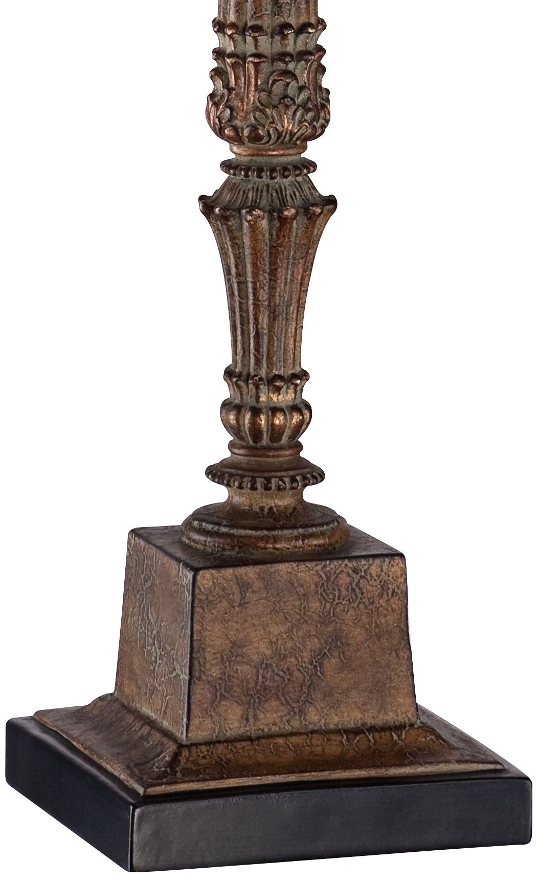 Thornewood Brown Traditional Console Table Lamp 2M344 Lamps Plus