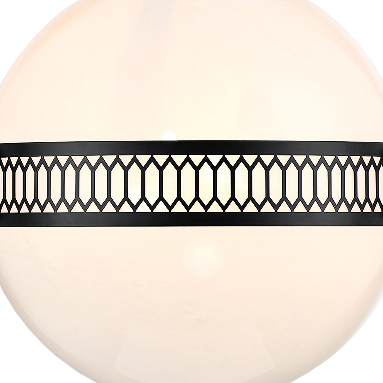 Image 2 Thornhill 3-Light Pendant in Matte Black more views