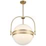 4_Thornhill 3-Light Pendant in Warm Brass more views