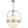 5_Thornhill 3-Light Pendant in Warm Brass more views