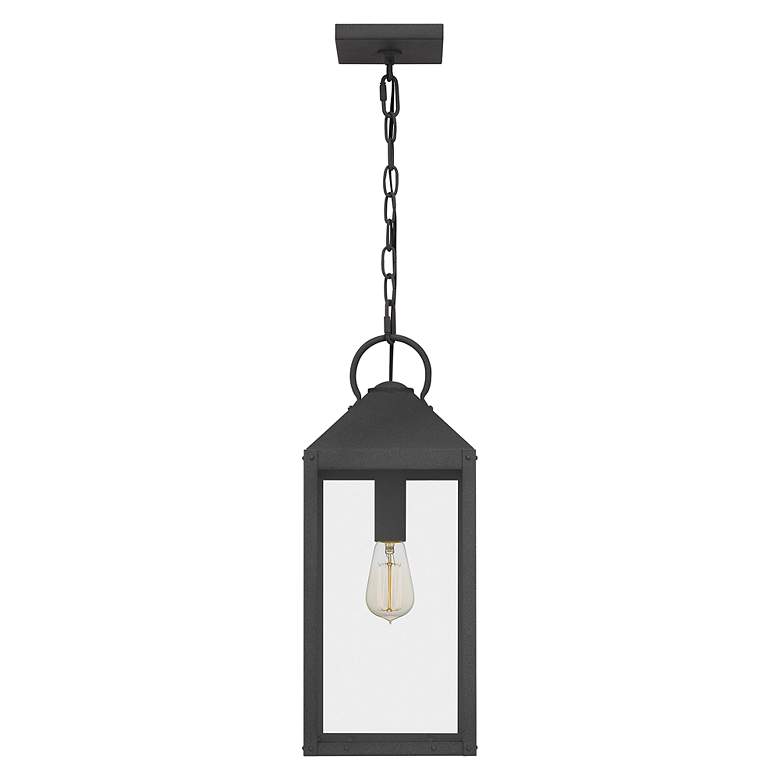 Image 3 Thorpe 1-Lt Mottled Black Mini Pendant more views
