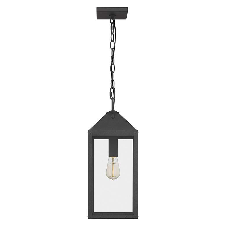 Image 4 Thorpe 1-Lt Mottled Black Mini Pendant more views