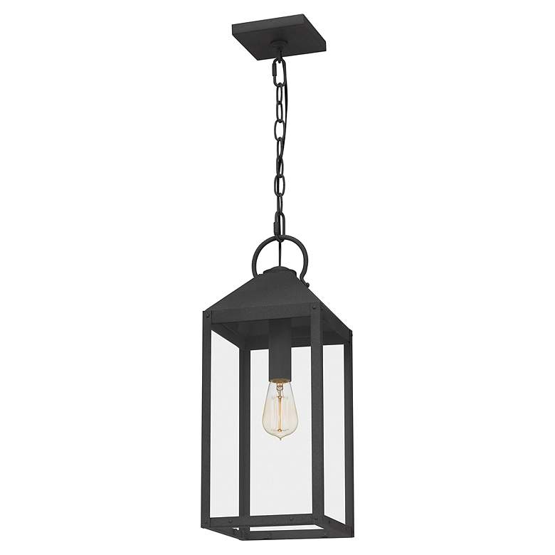 Image 5 Thorpe 1-Lt Mottled Black Mini Pendant more views