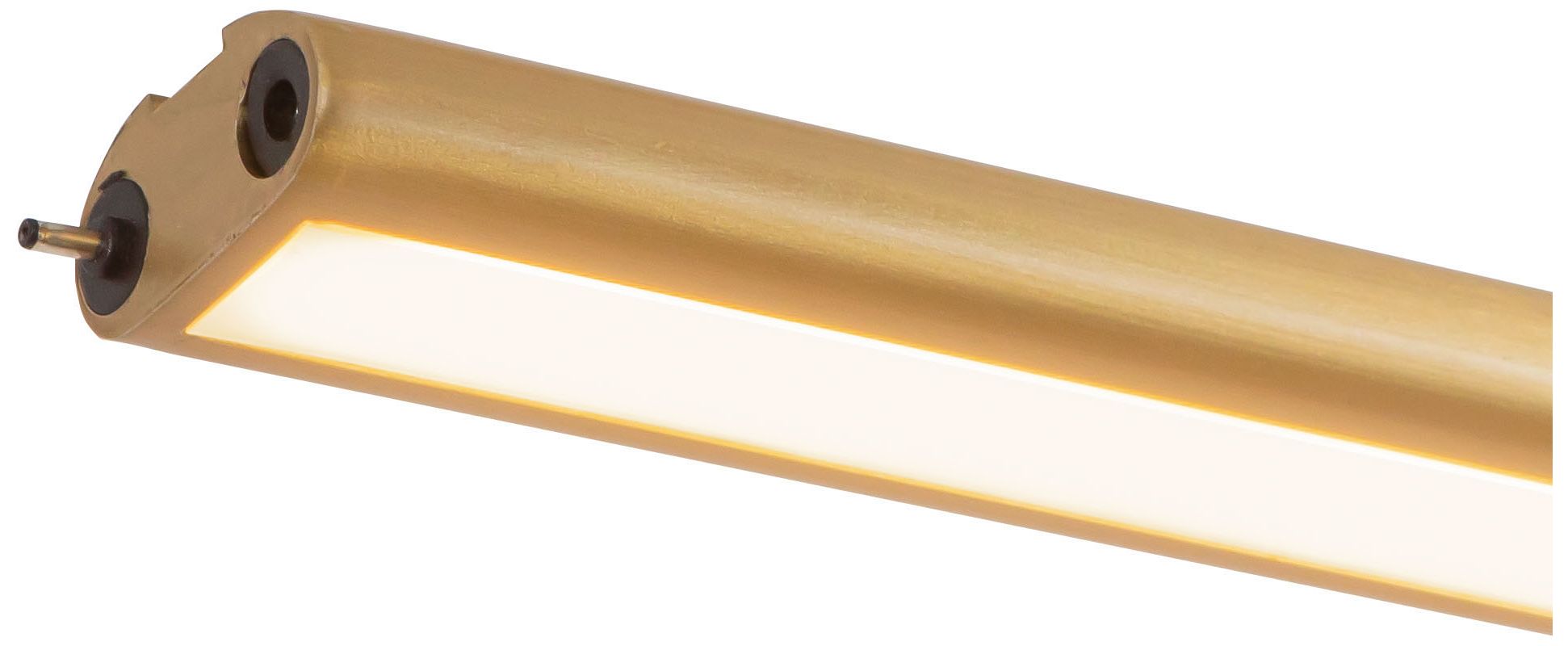 Image 3 Thread 5-ft Brushed Gold dimmable LED Linear Pendant with Remote Driver more views