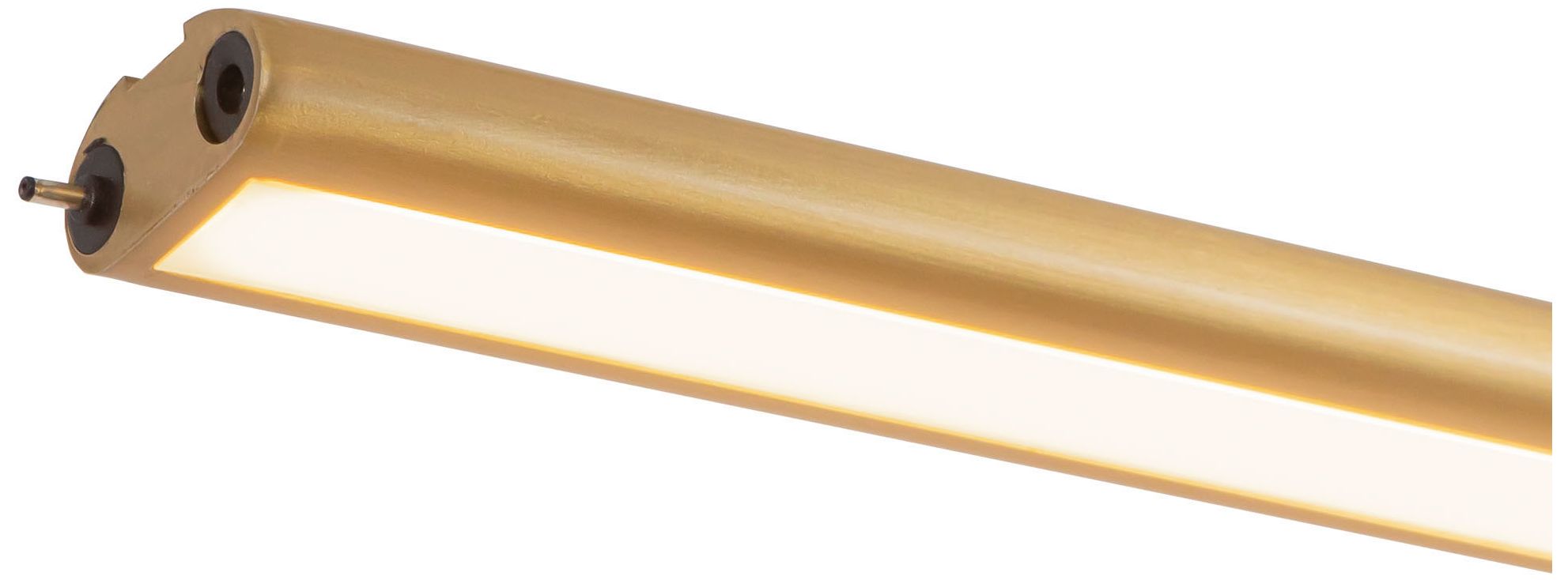 Image 4 Thread 5-ft Brushed Gold dimmable LED Linear Pendant more views