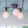 1_Three Light Semi-Flush Mount