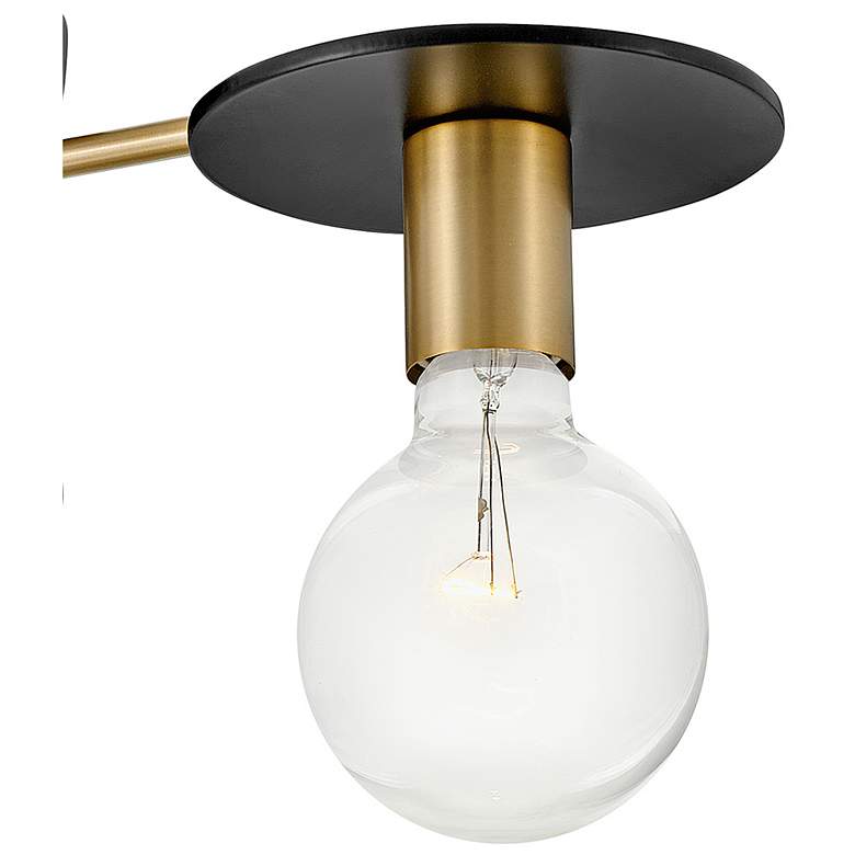 Image 6 Three Light Semi-Flush Mount more views
