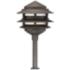 Three-Tier Pagoda 11" High Bronze LED Landscape Path Light