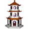 Three-Tiered Pagoda Bird House