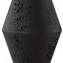 7_Threefold 29 3/4" Black Stone Table Lamp more views