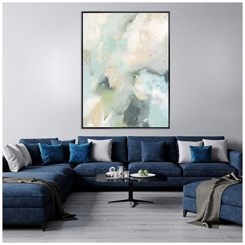 Image 4 Through It All 56"W x 74"H Contemporary Canvas more views