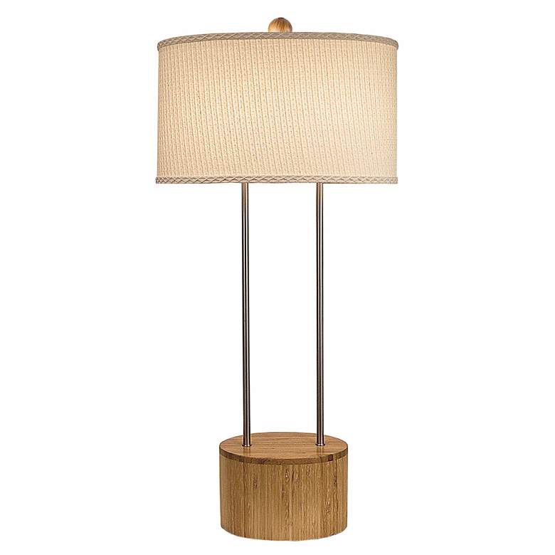 Image 1 Thumprints Nandina Bamboo Table Lamp