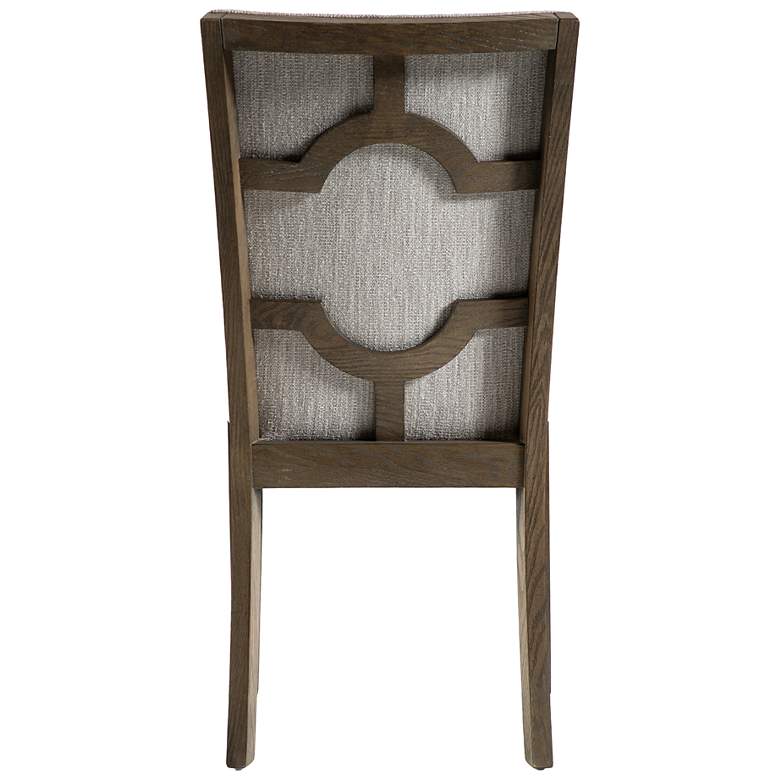 Image 5 Thune Transitional Oak Upholstered Dining Chairs Set of 2 more views