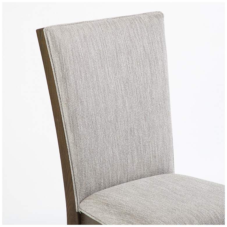 Image 7 Thune Transitional Oak Upholstered Dining Chairs Set of 2 more views