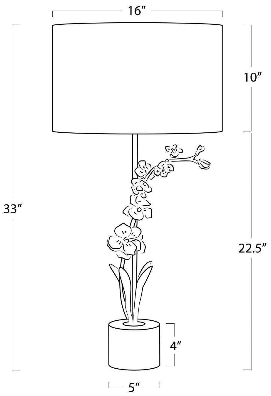 Image 5 Thylane Buffet Lamp more views