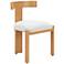 Tiana Dining Chair Natural & Beige
