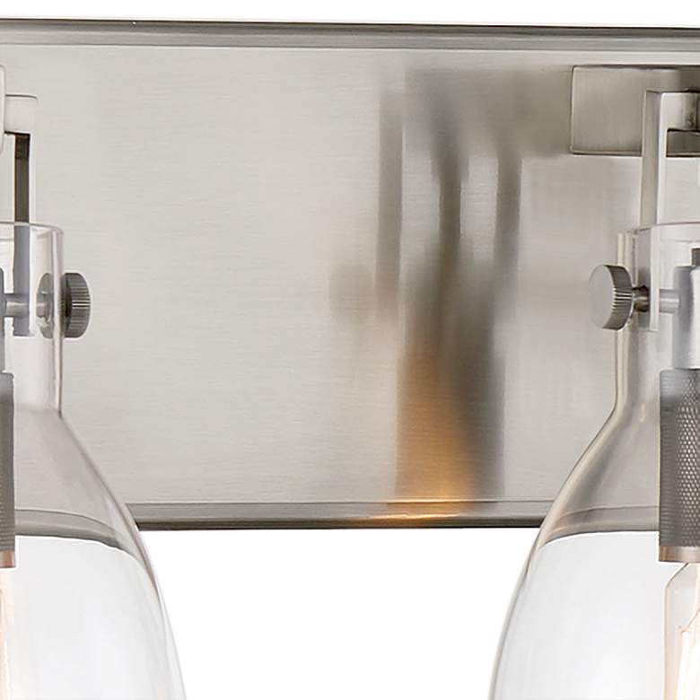 Image 4 Tiberia 30 1/2" Wide Plated Pewter Metal 4-Light Bath Light more views
