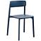 Tibo Blue Outdoor Stackable Side Chair