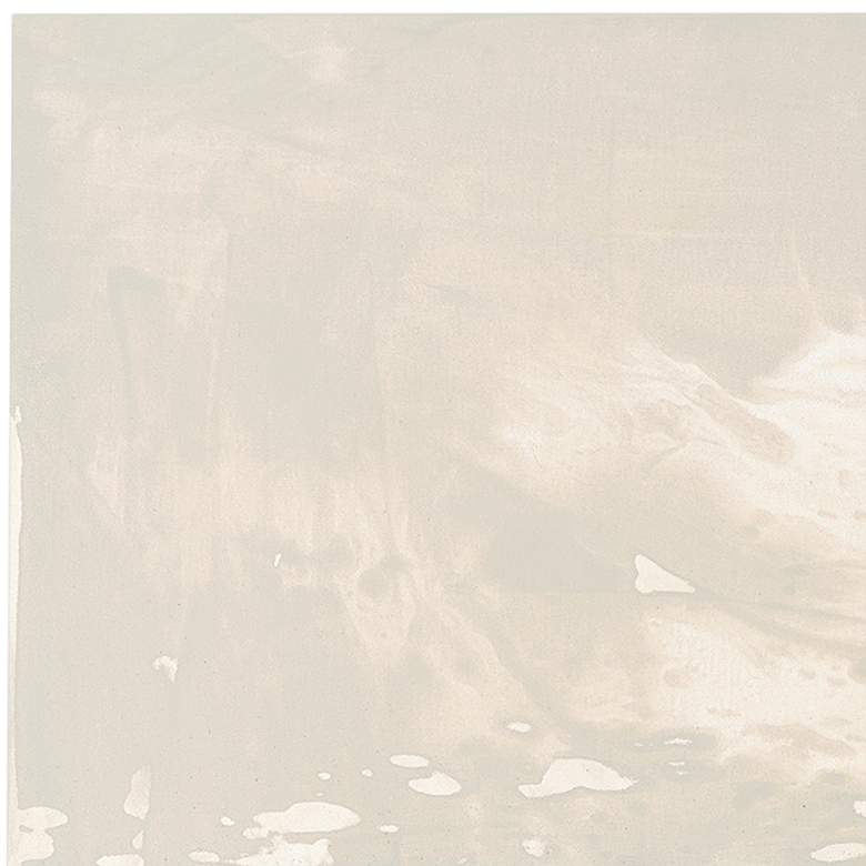 Image 4 Tidal Abstract 1 48" Wide Tempered Glass Graphic Wall Art more views